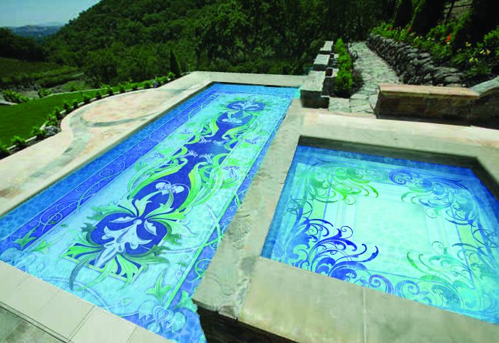 Art Nouveau - Craig Bragdy Design | Luxury Bespoke Swimming Pools ...